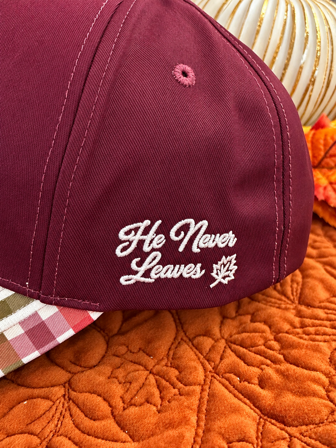 Fall For Jesus He Never Leaves Hat