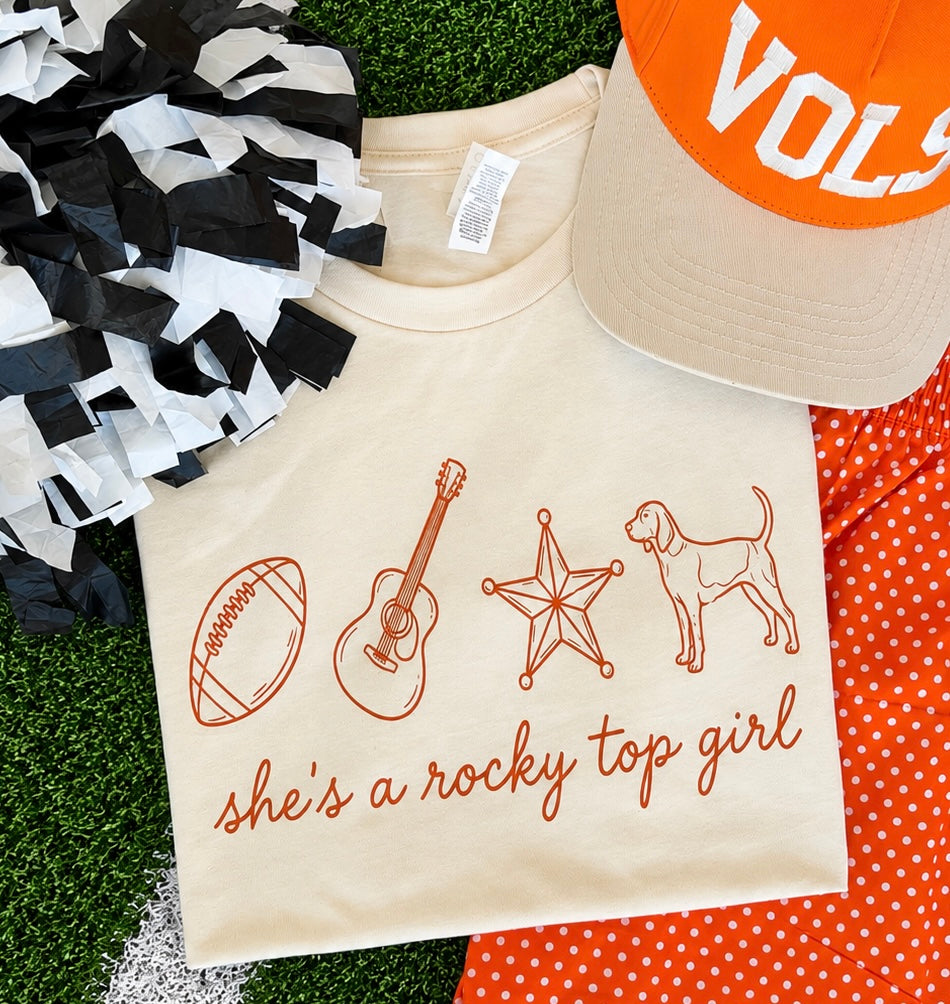 Sheโs A Rocky Top Girl Tee