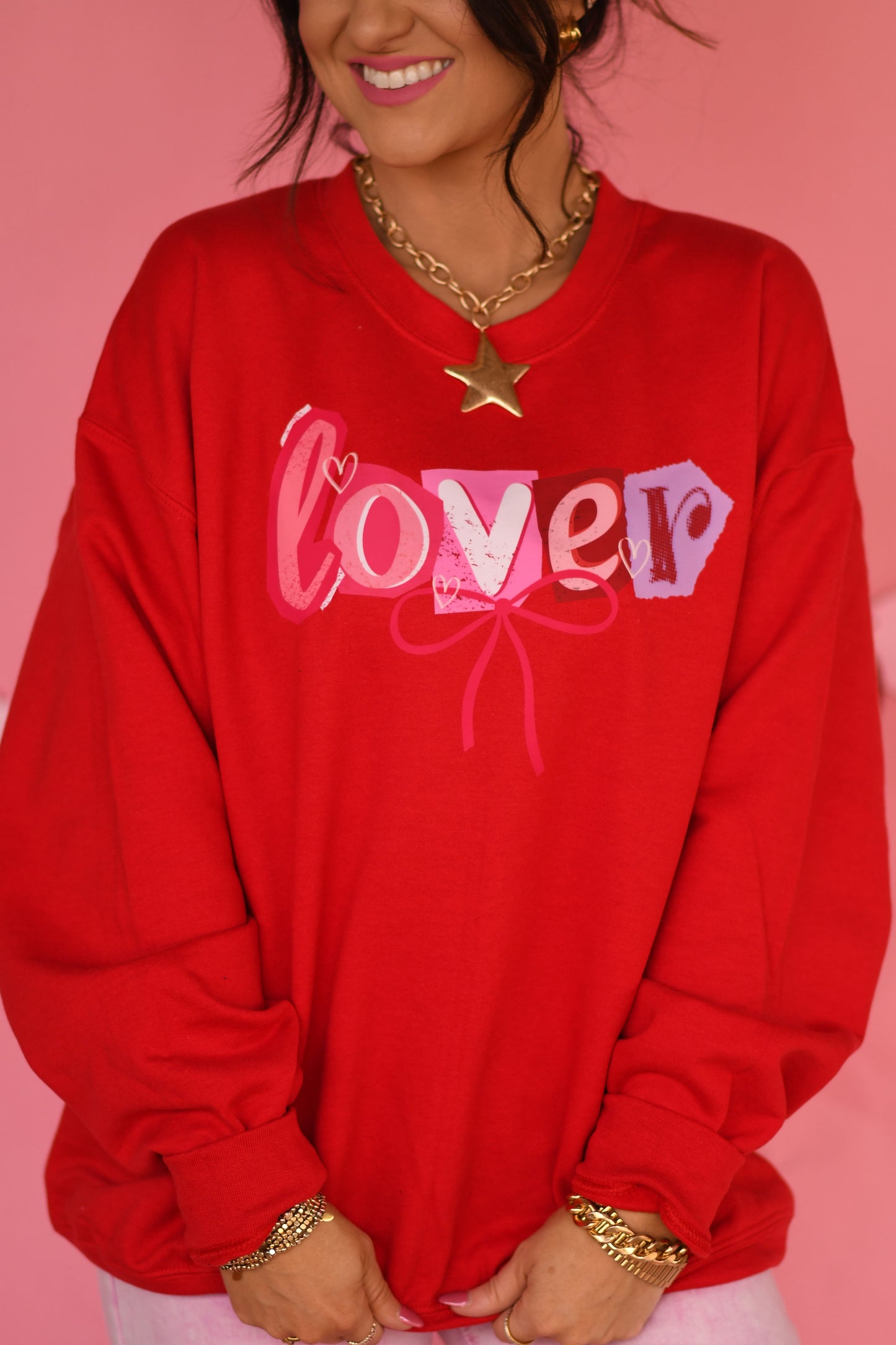 Lover Sticker Sweatshirt