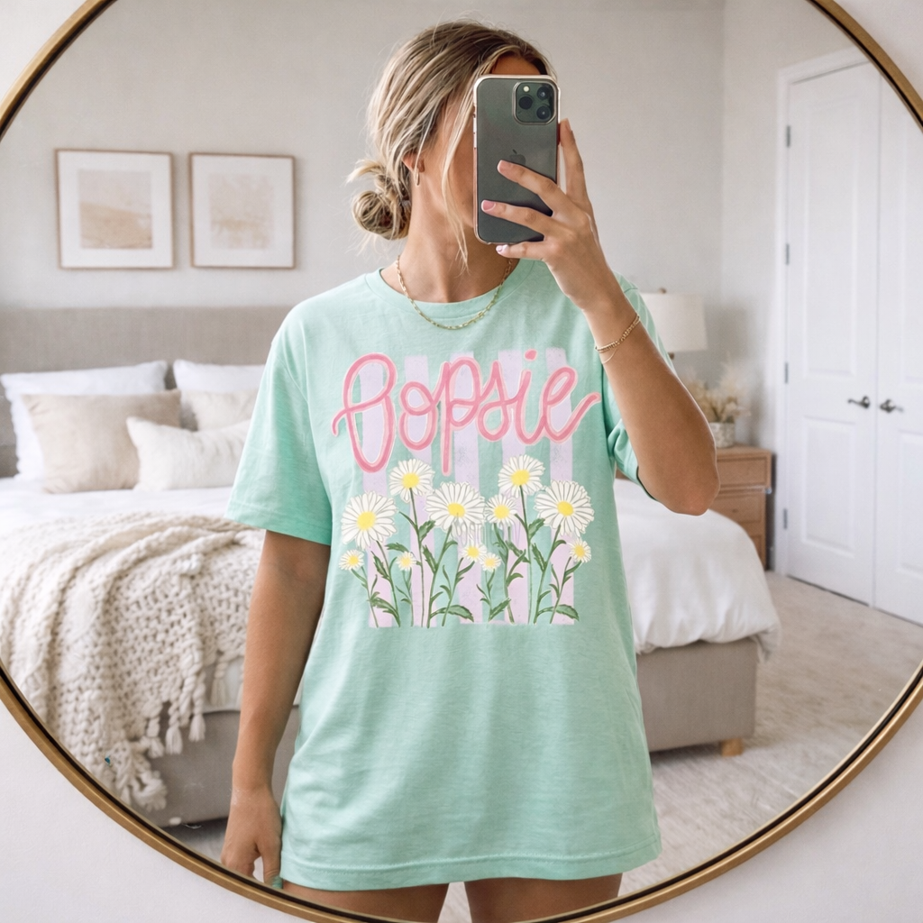 Oopsie Daisy Stripes Tee