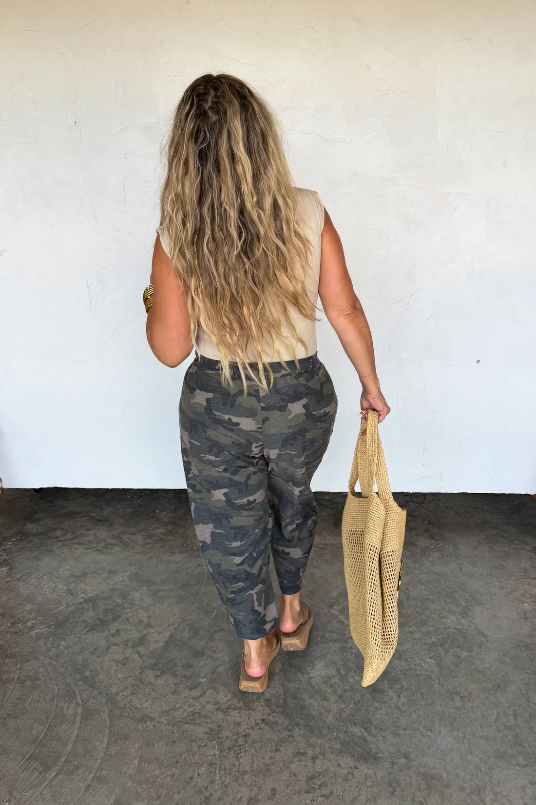 Keaton Camo Terry Pants | Made In USA Casual Joggers