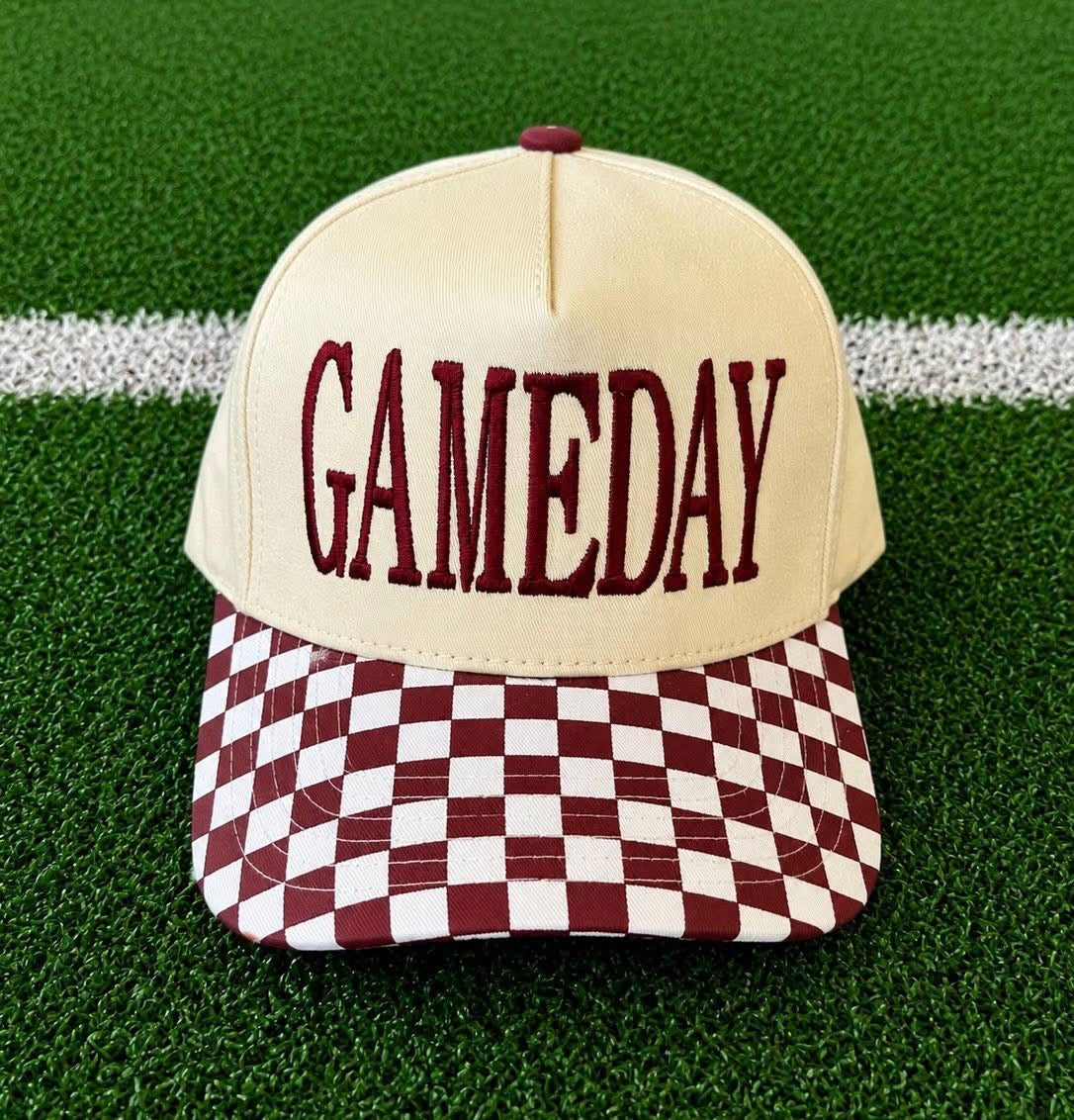 GAMEDAY Checkered Hat