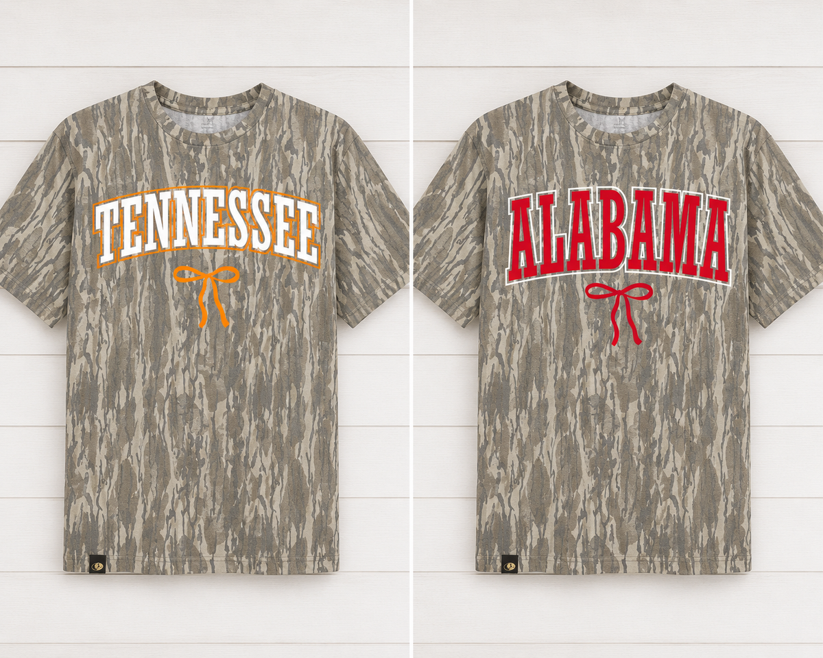 Authentic Mossy Oak Bottomland Custom State Tee
