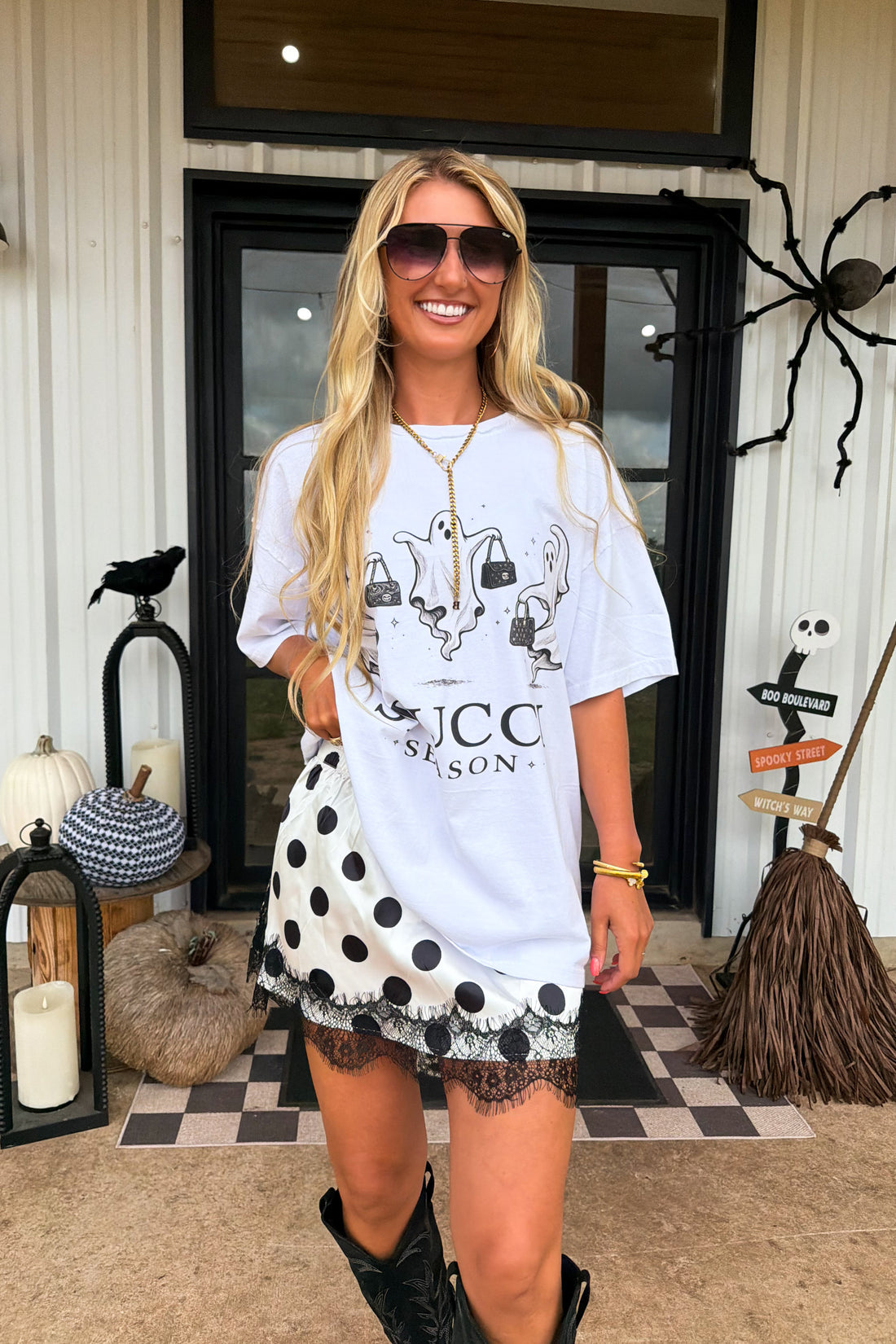 PREORDER- COSMIC CHARM LACE SKIRT