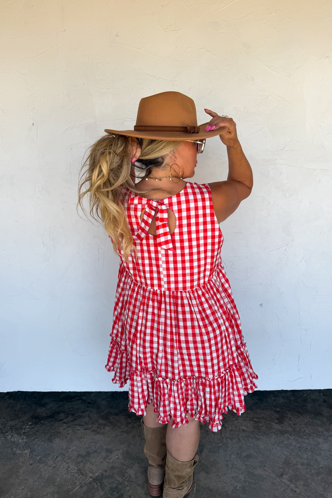 PREORDER- HARVEST & GINGHAM DRESS