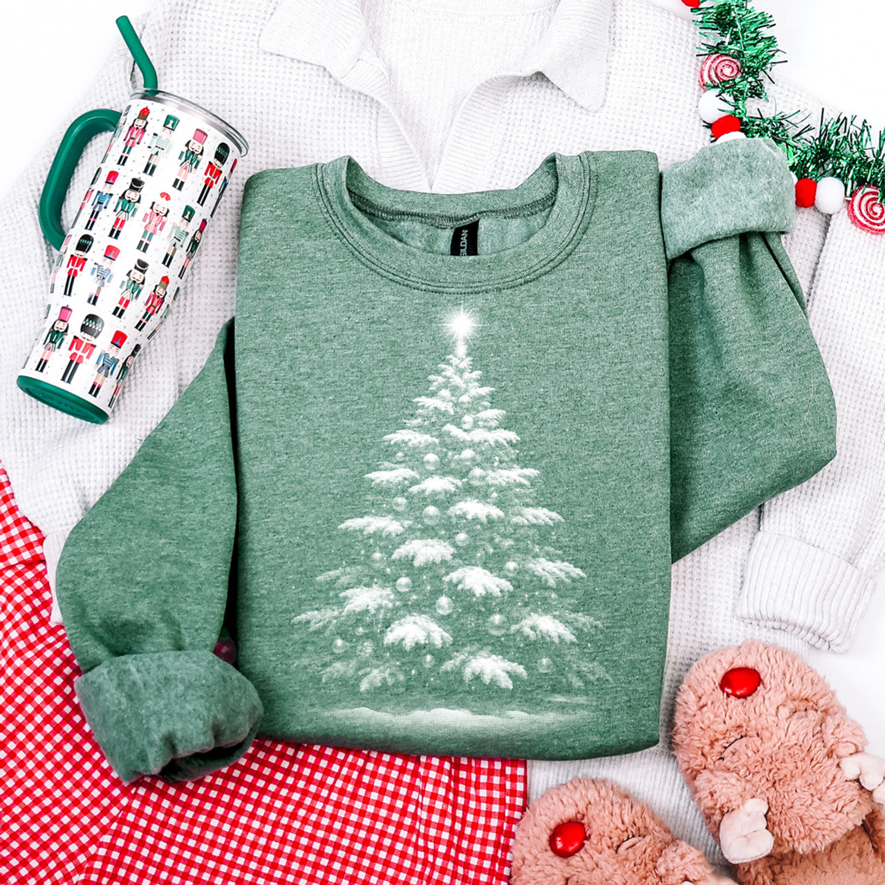 Vintage Christmas Tree Sweatshirt