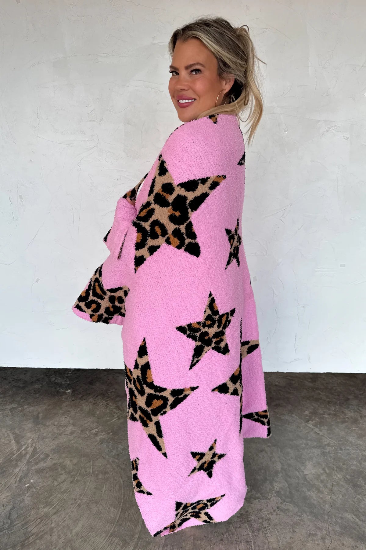 CHEETAH & STAR CLOUD BLANKET