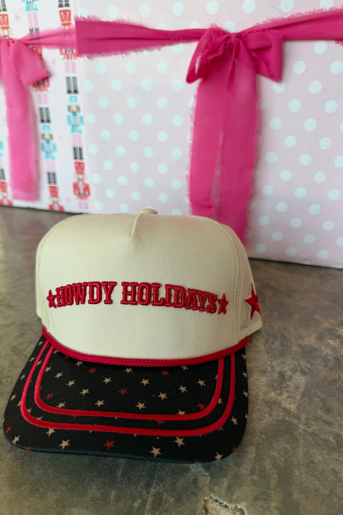 PREORDER- HOLIDAY HOTTIE TRUCKER HATS