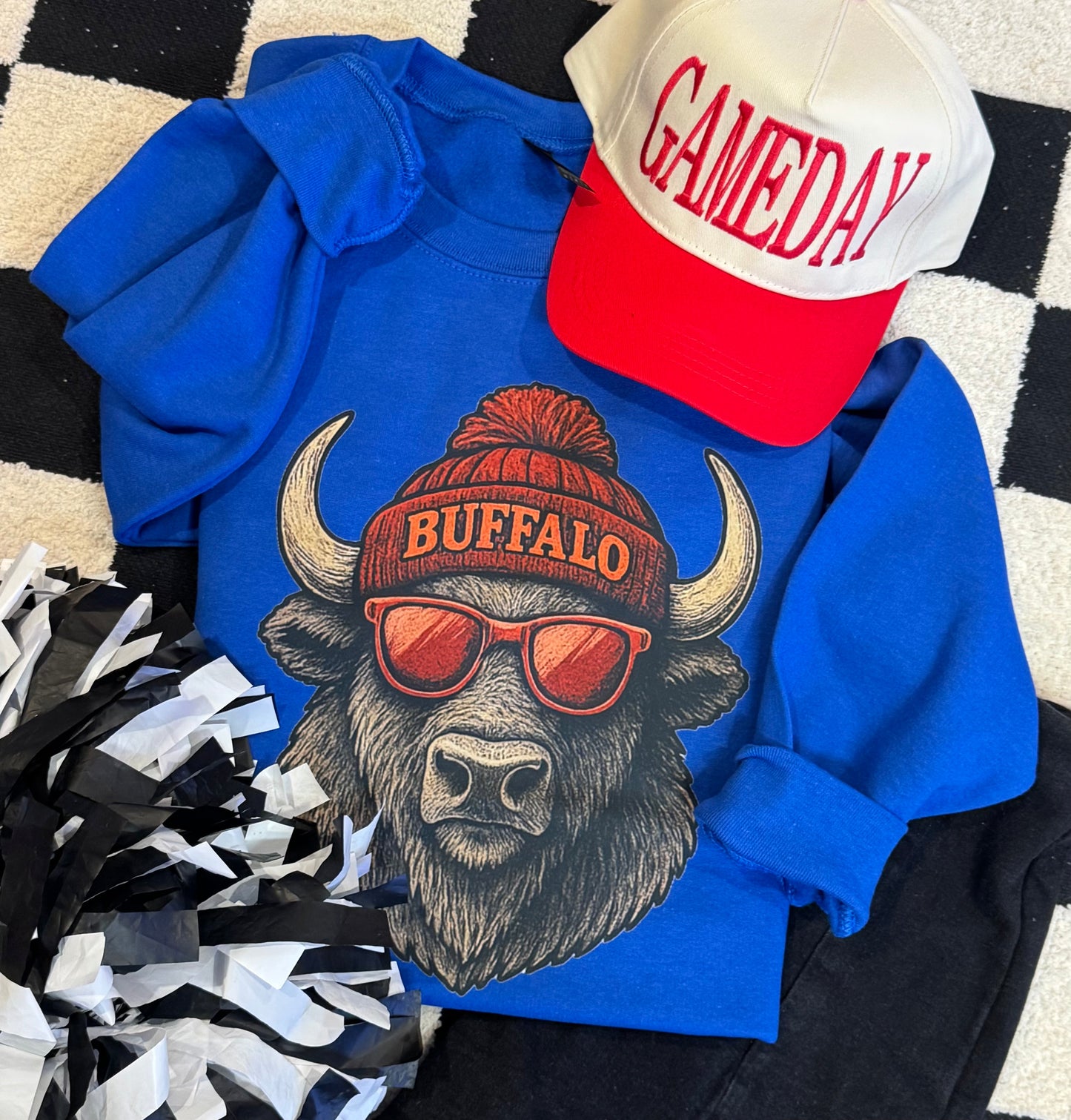 Buffalo Cool Mascot