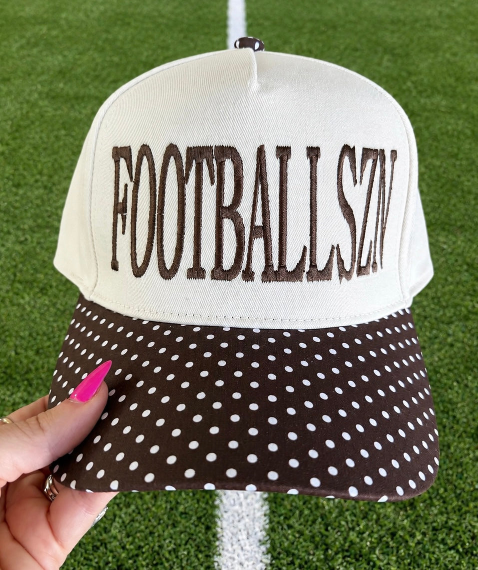 FOOTBALLSZN Polka Dot Hat