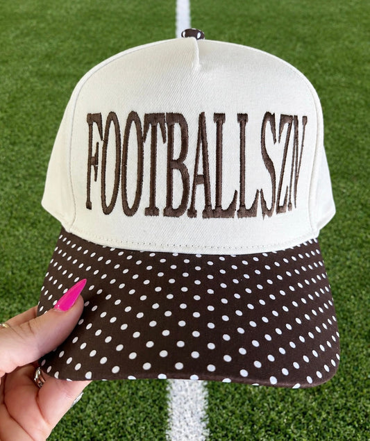 FOOTBALLSZN Polka Dot Hat