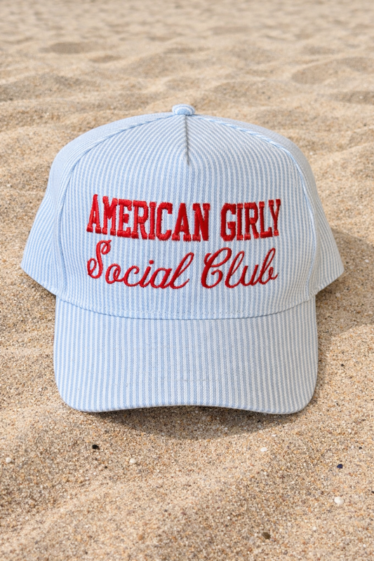 American Girly Social Club Hat