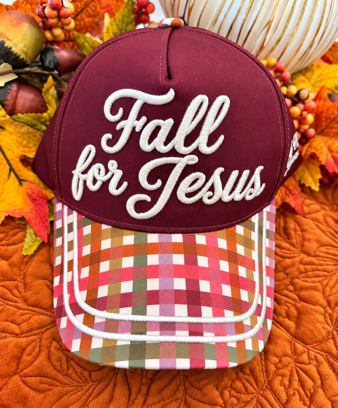 Fall For Jesus He Never Leaves Hat