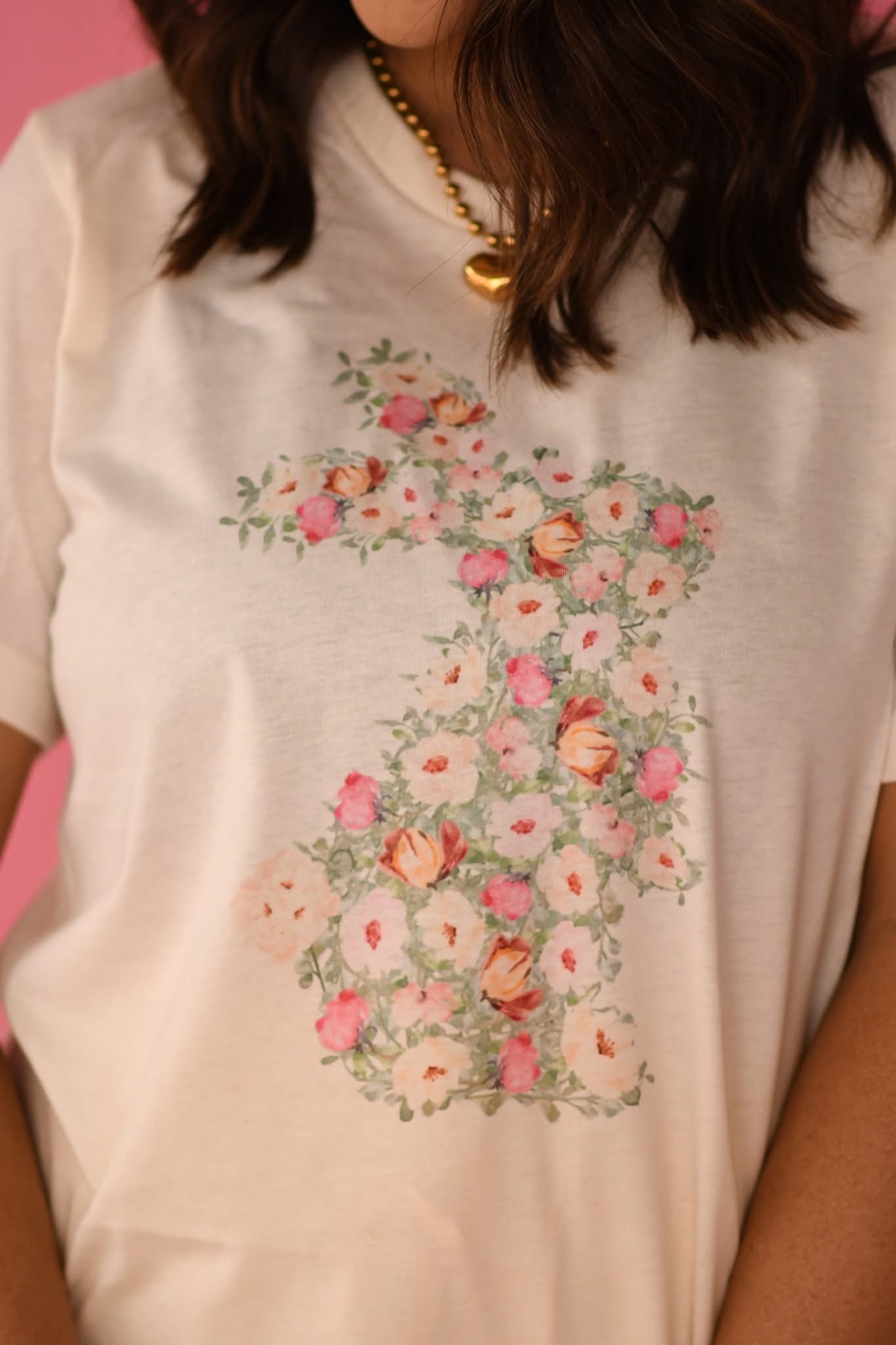 Floral Rabbit Tee
