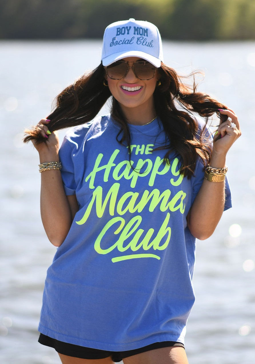 RTS The Happy Mama Club Neon Puff Tee