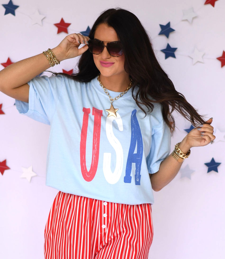 Tall USA Tee