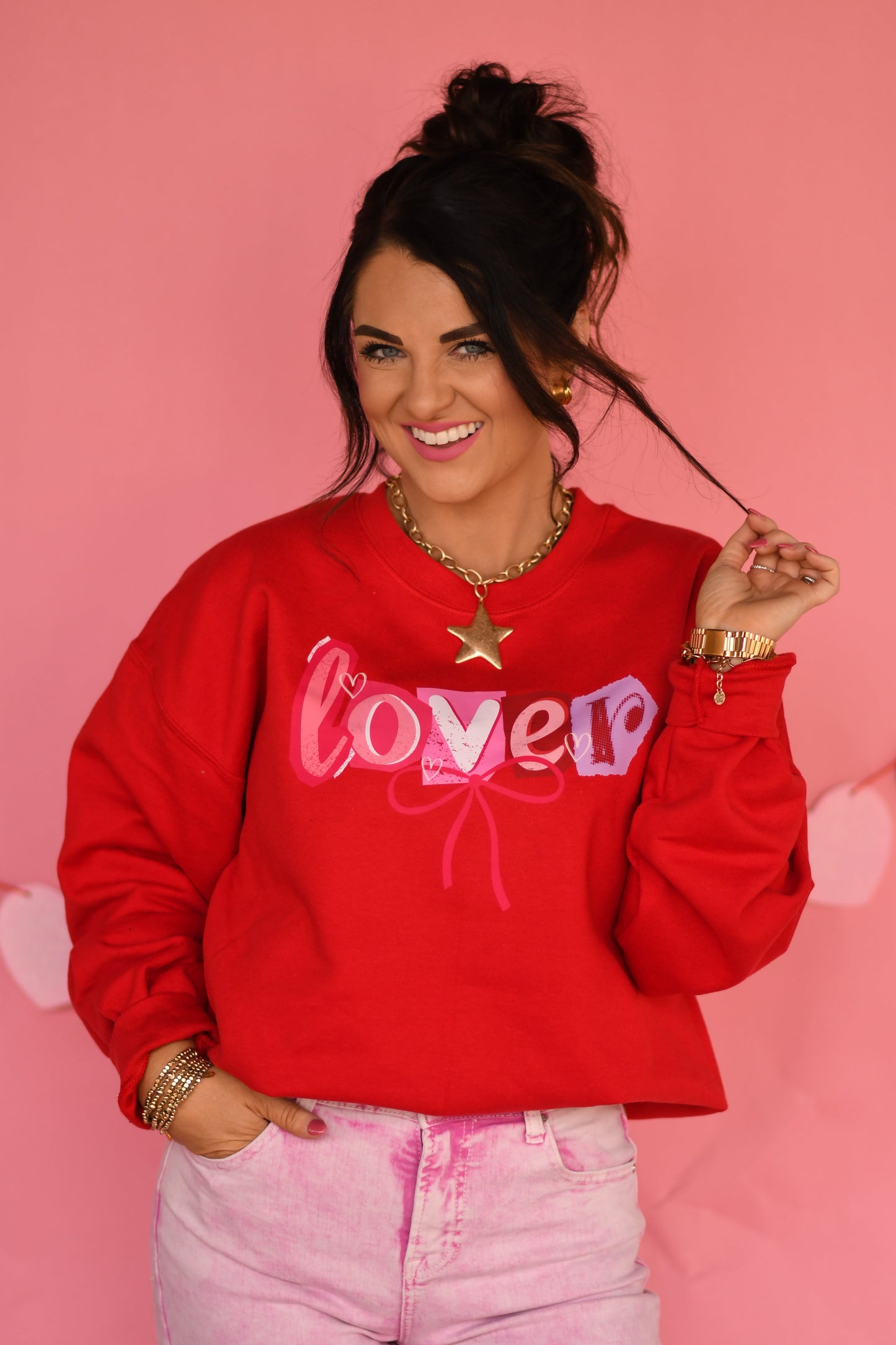Lover Sticker Sweatshirt