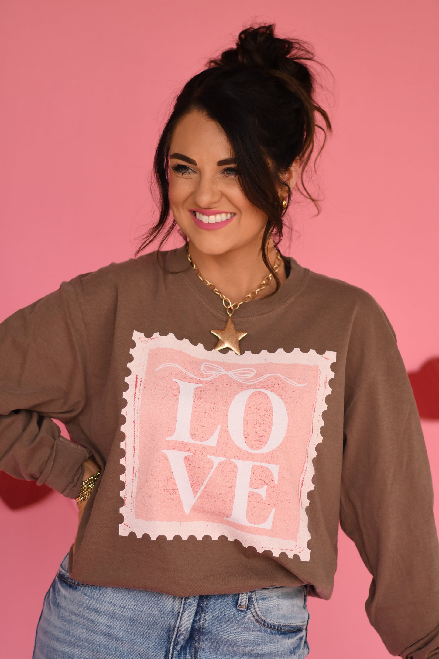 Love Stamp Long Sleeve/Short Sleeve