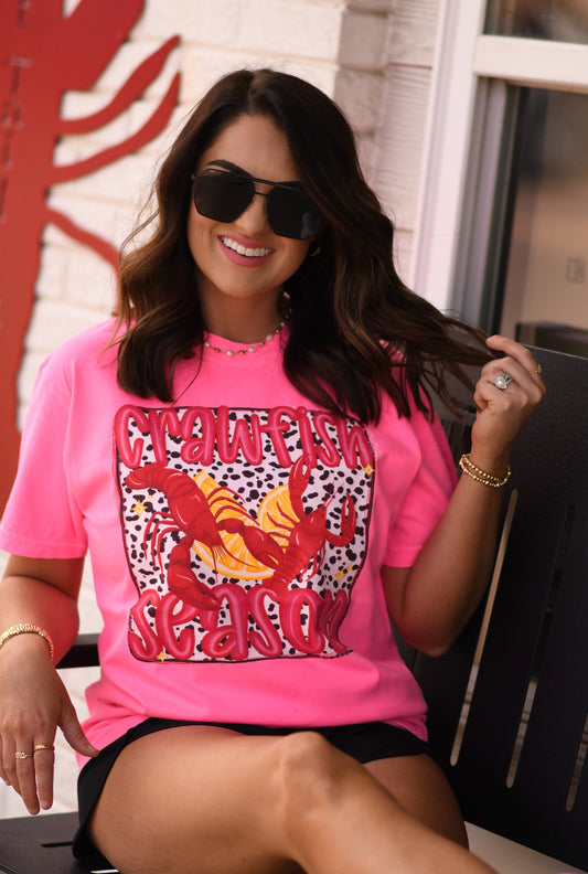 Crawfish Season Dalmatian Tee