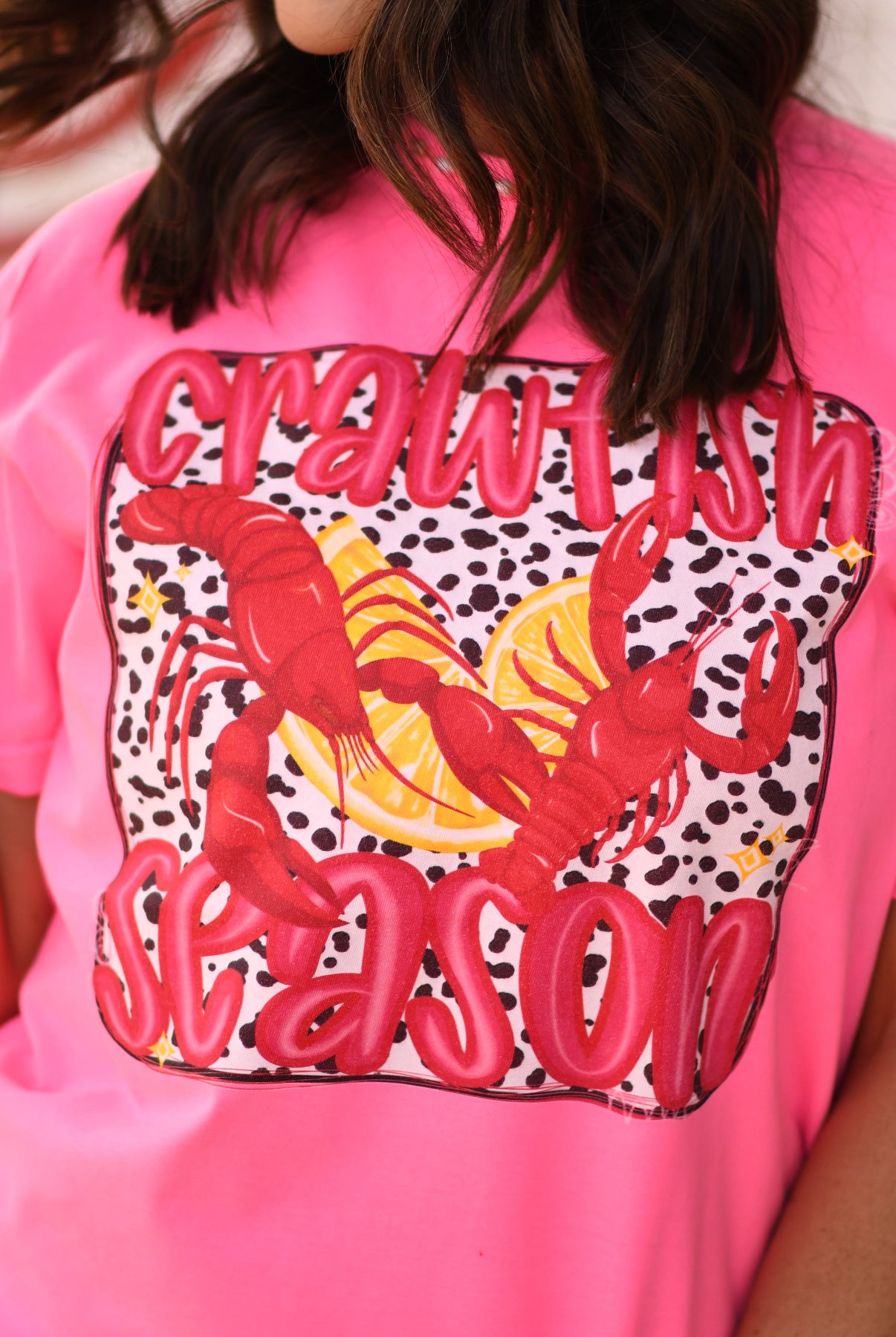 Crawfish Season Dalmatian Tee