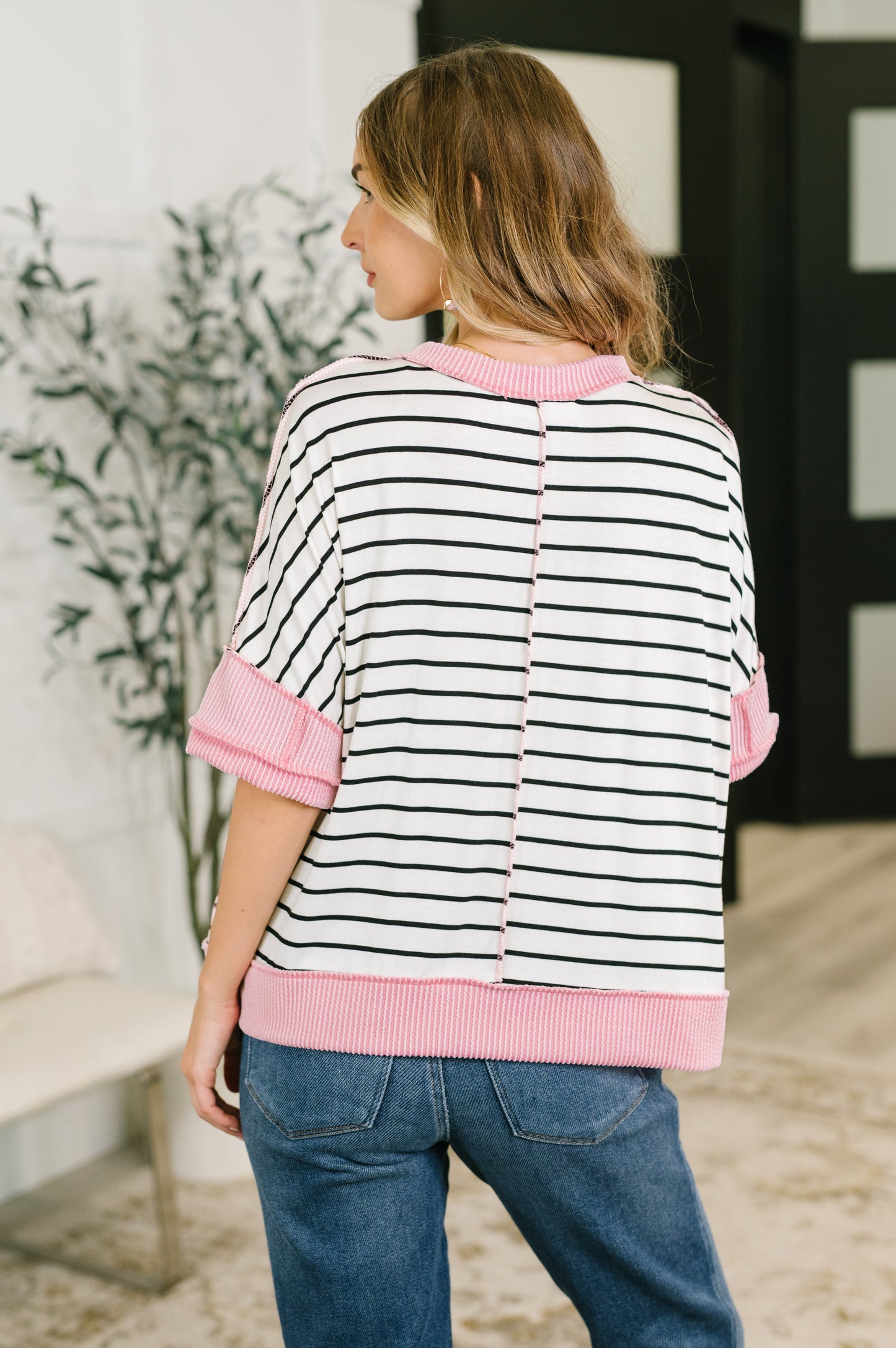 Human Nature Contrast Detailed Top