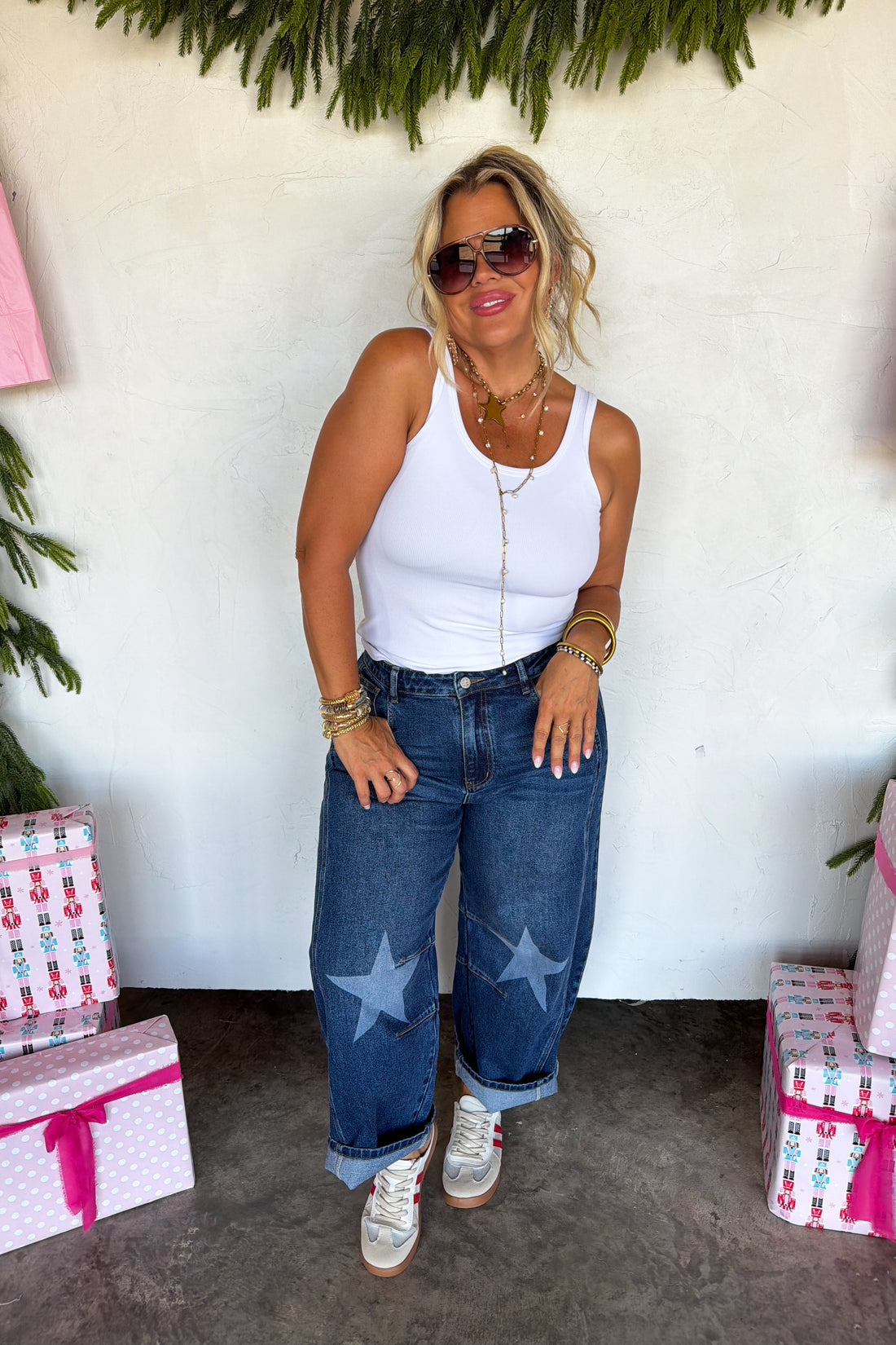 PREORDER- SUPER STAR BARREL JEANS