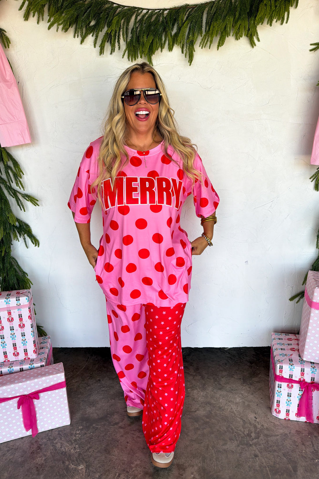 PREORDER- MERRY CONFETTI LOUNGE SETS
