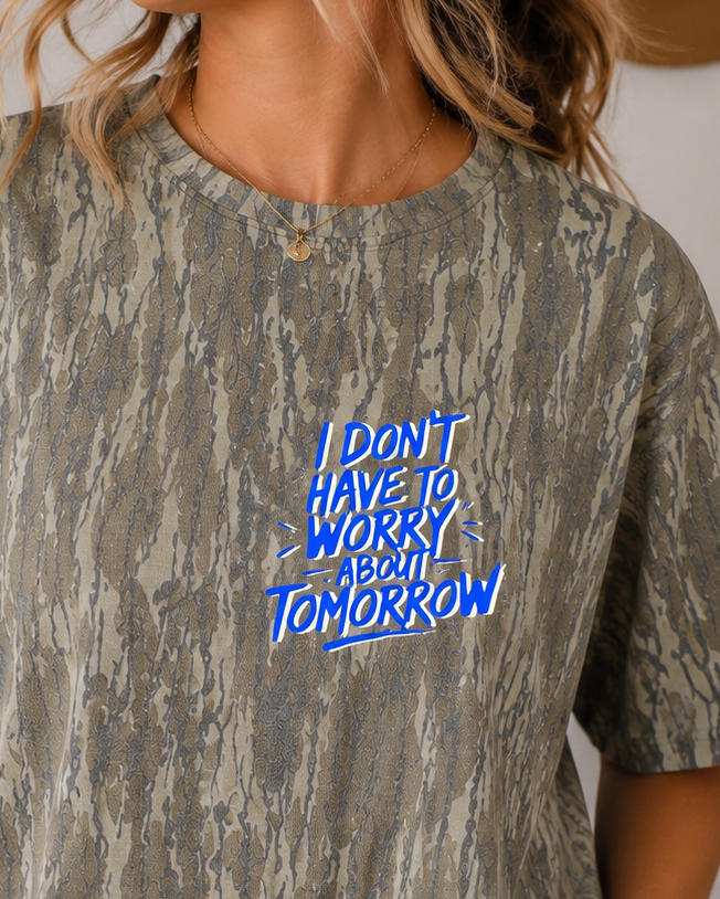 God’s Got My Back | Authentic Mossy Oak Bottomland Tee