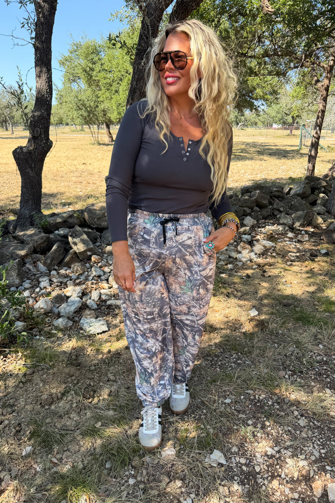 PREORDER- OUTSIDE GIRL CAMO JOGGER