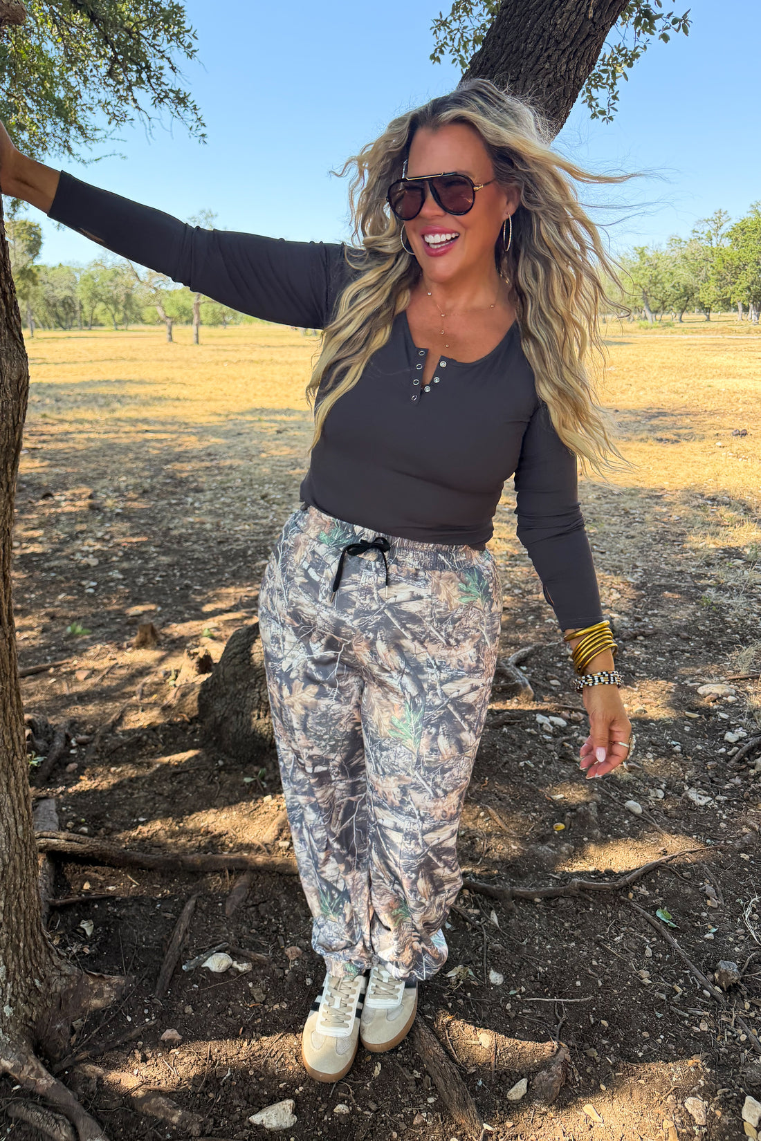 PREORDER- OUTSIDE GIRL CAMO JOGGER