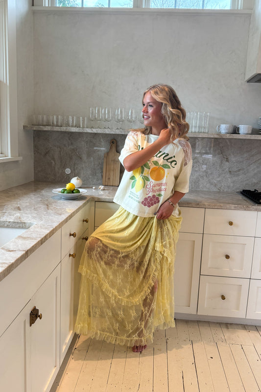 PREORDER- BLOOMING MAXI SKIRT