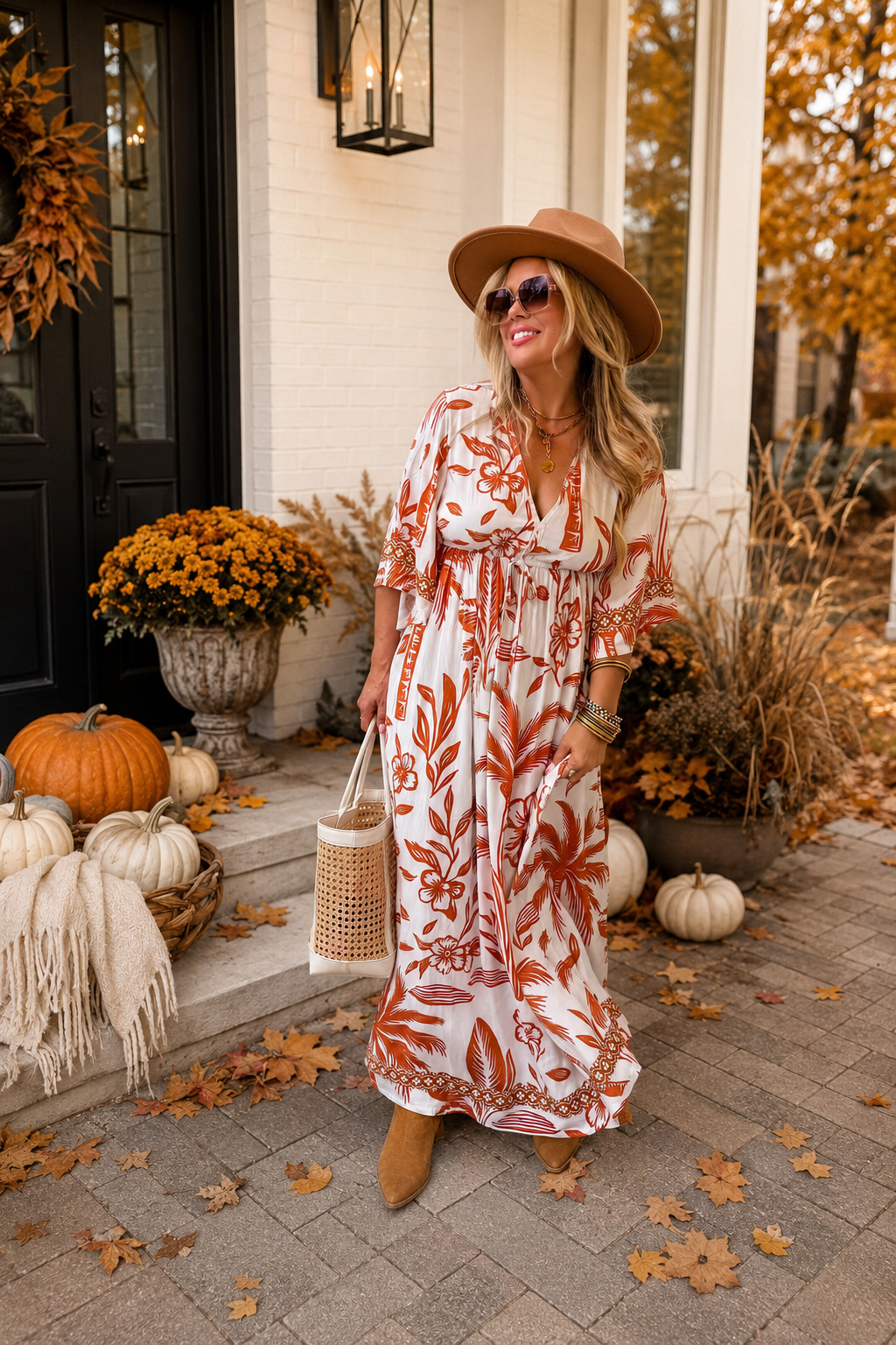 RTS IN THE JUNGLE KAFTAN DRESS