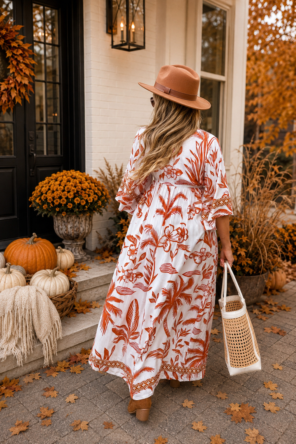 RTS IN THE JUNGLE KAFTAN DRESS