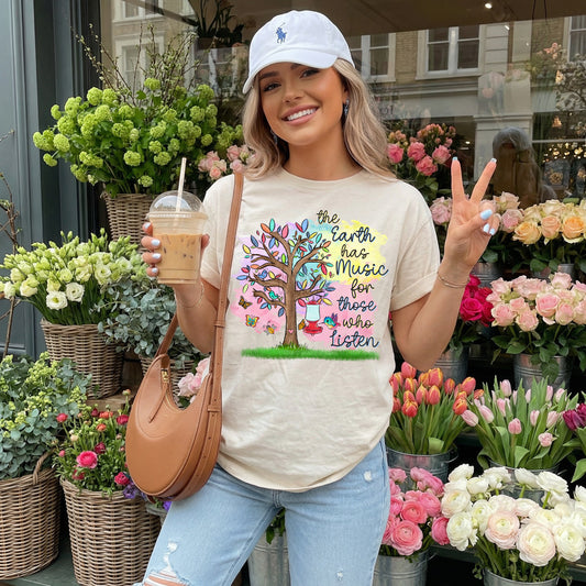 The Earth Has Music for Those Who Listen Tee