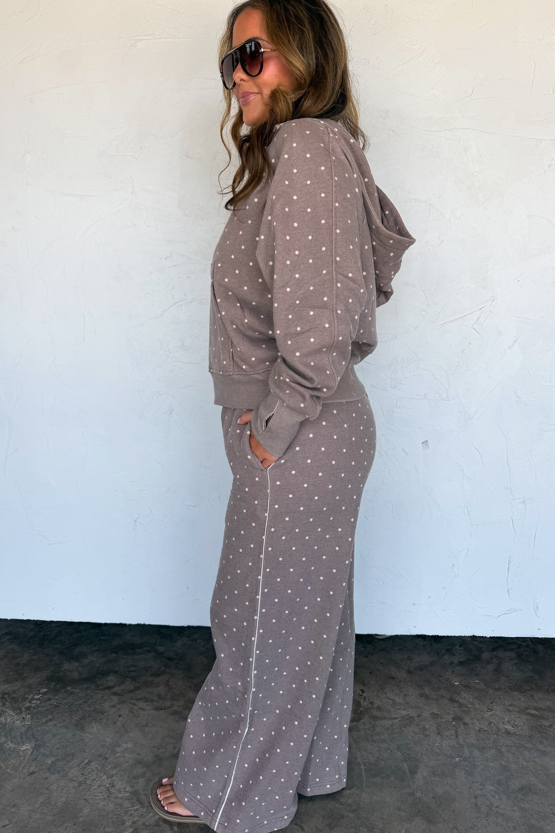 PREORDER- POLKA DOT DRIFT AWAY PANTS