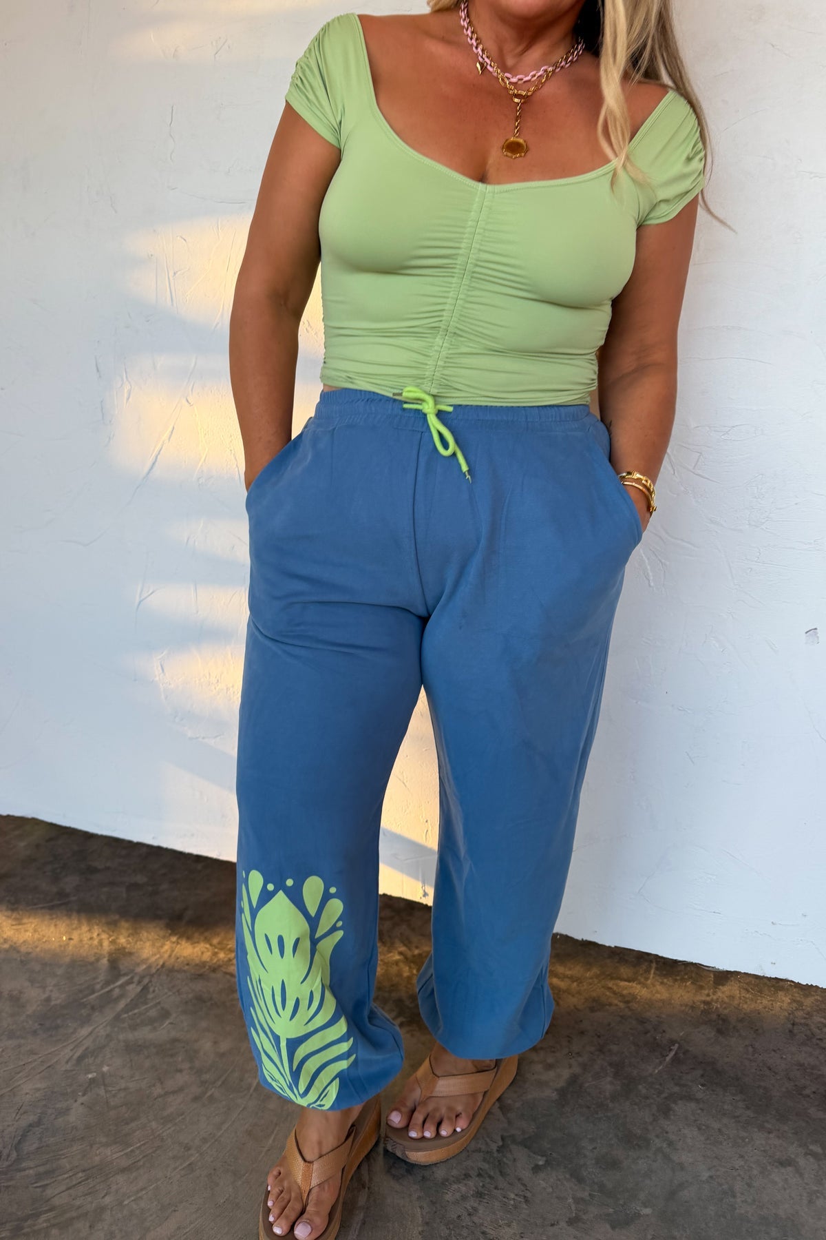 PREORDER- FLOWER POWER JOGGERS