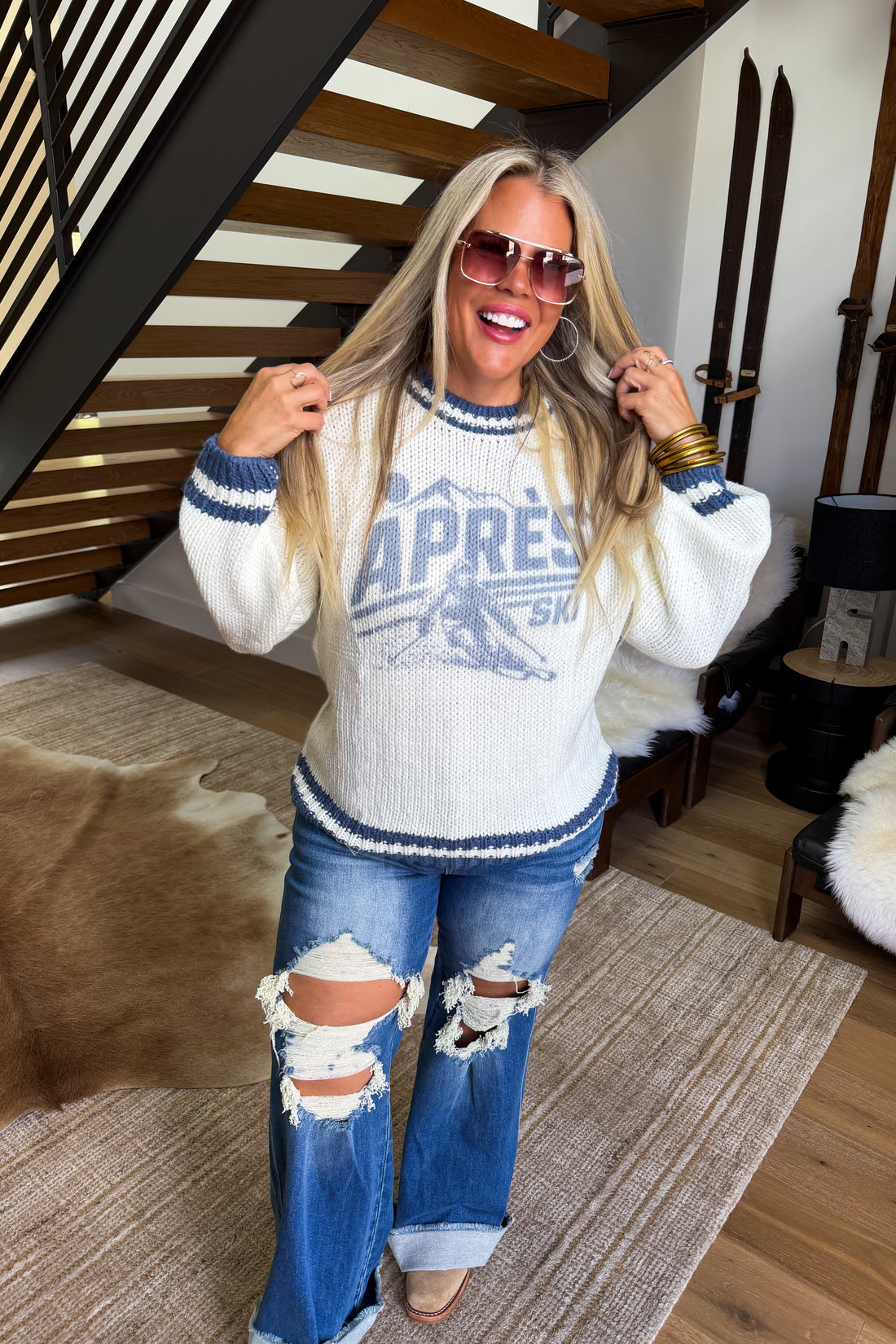 PREORDER- APRES SKI KNIT SWEATER