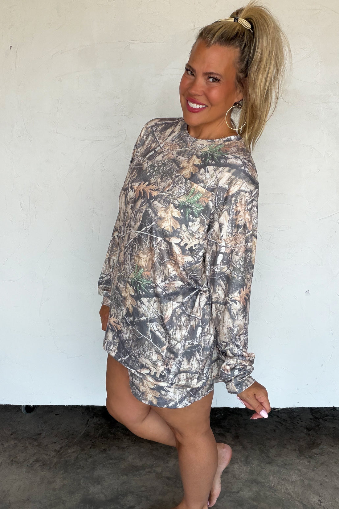 PREORDER- COZY IN CAMO LOUNGE SET