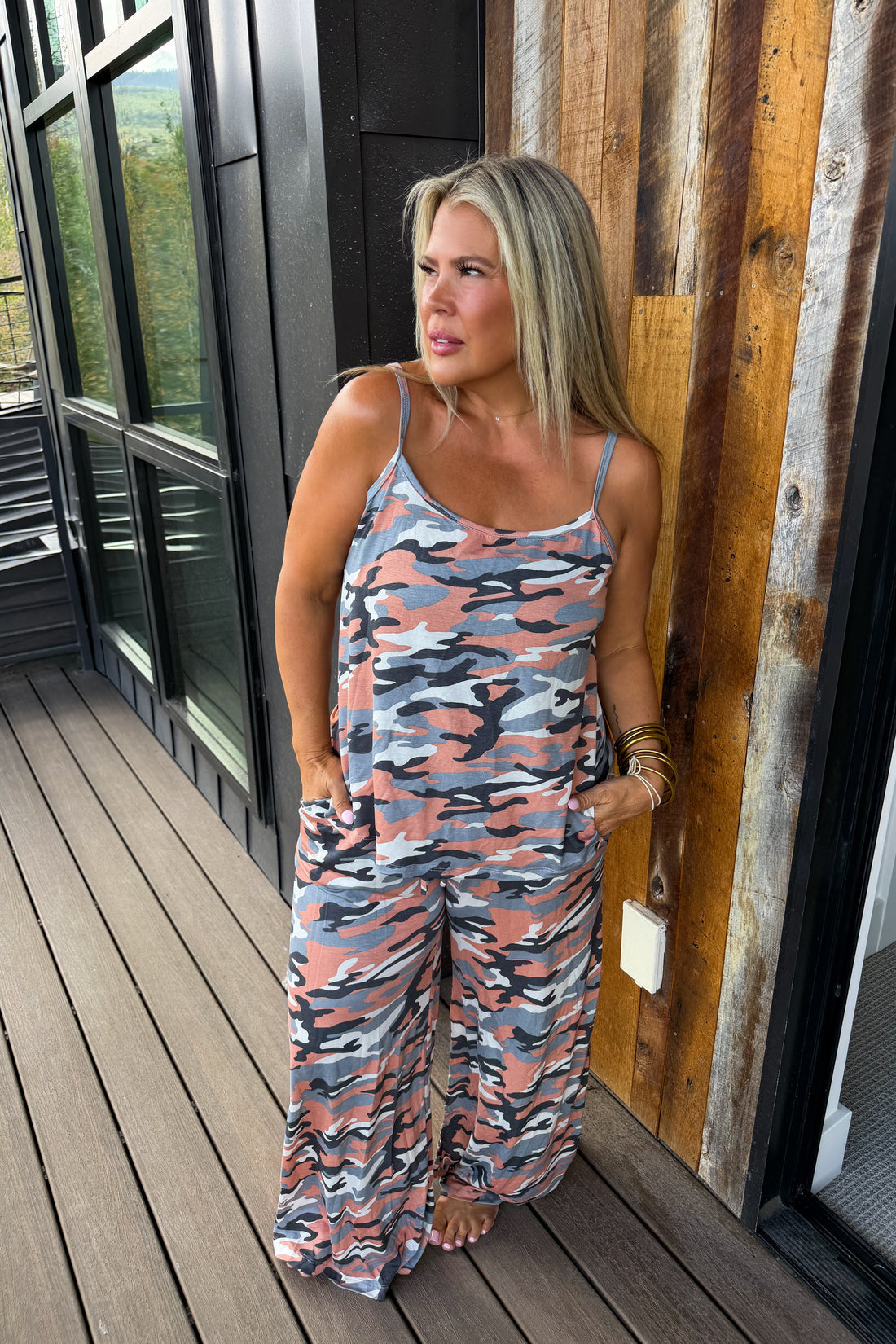 PREORDER- CAMO DELILAH PANT SETS