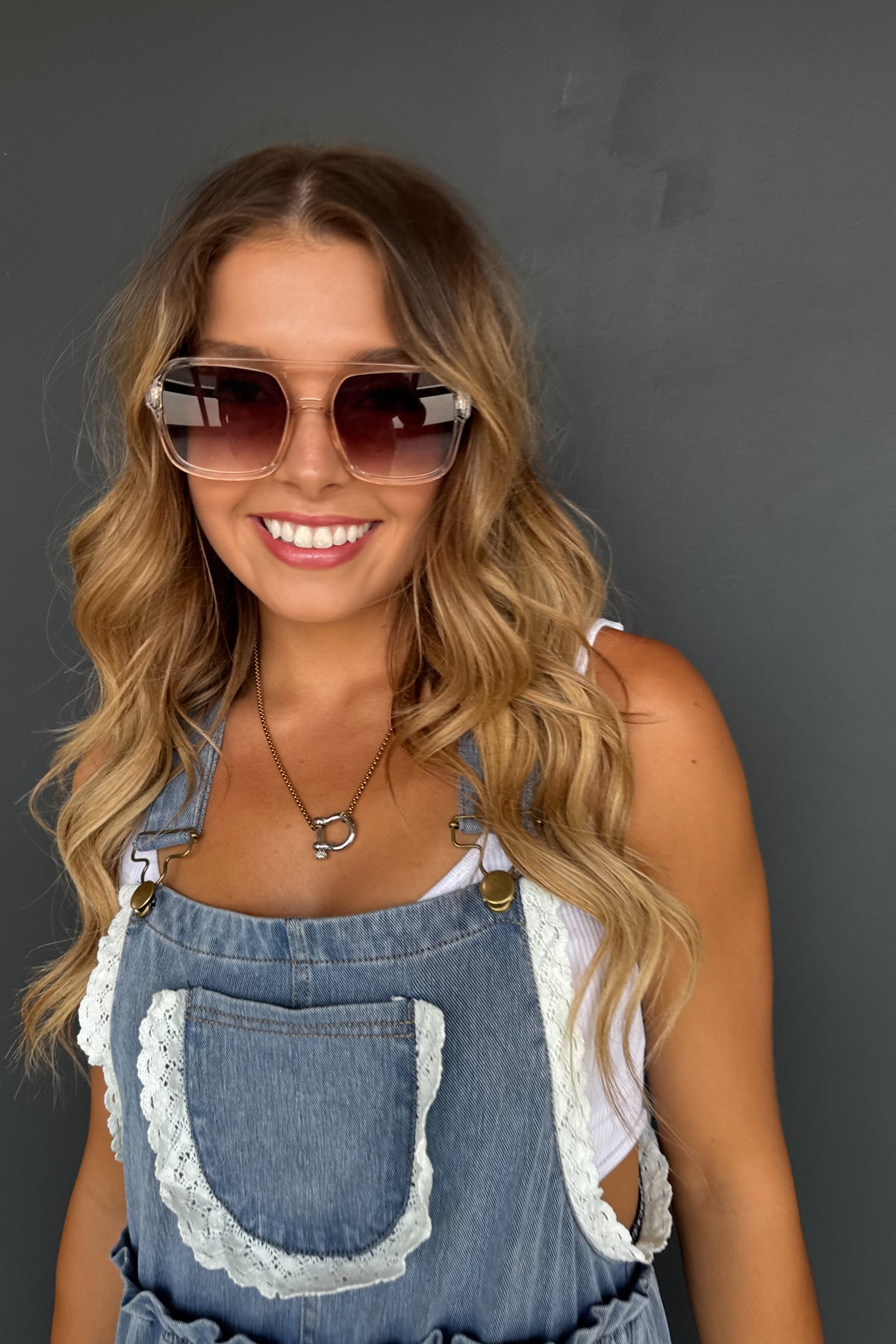 LIMITED PREORDER- BOHO & LACE DENIM OVERALLS