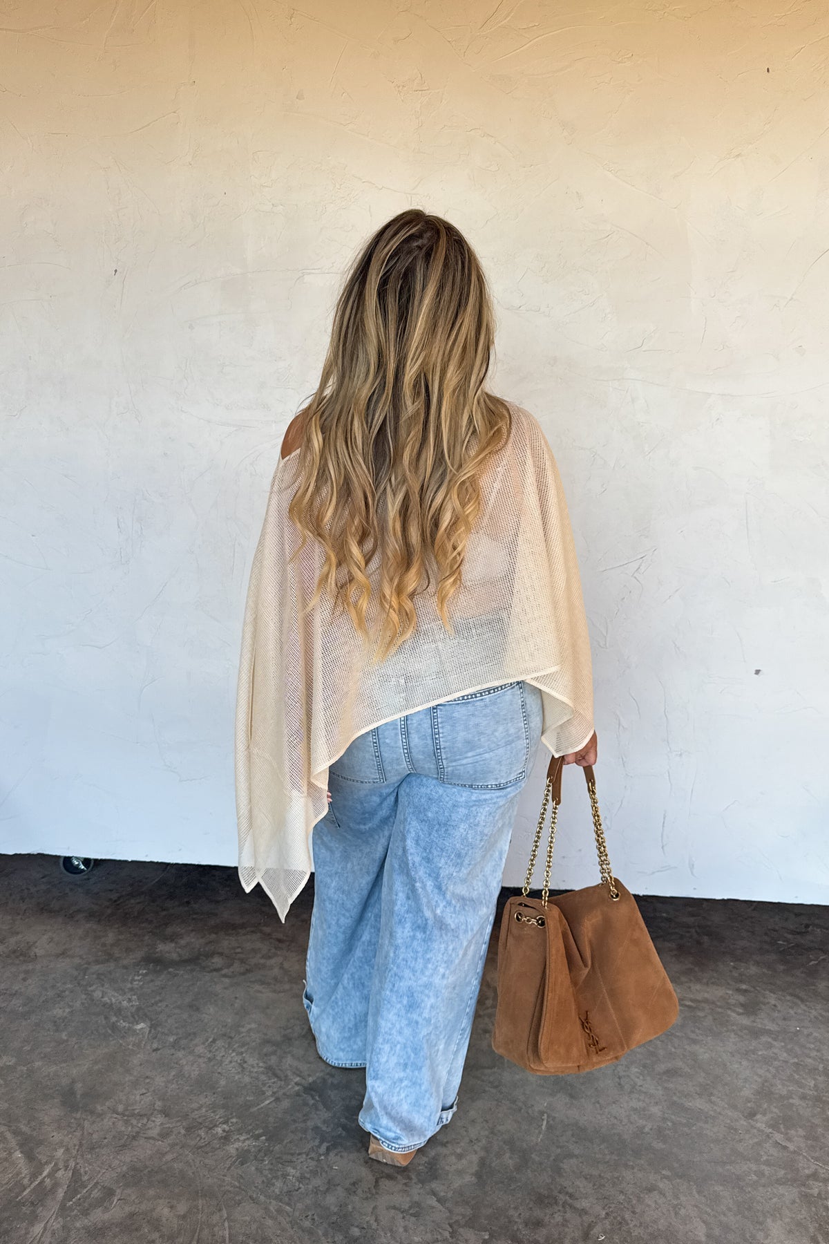 PREORDER- ROMEE MESH PONCHO