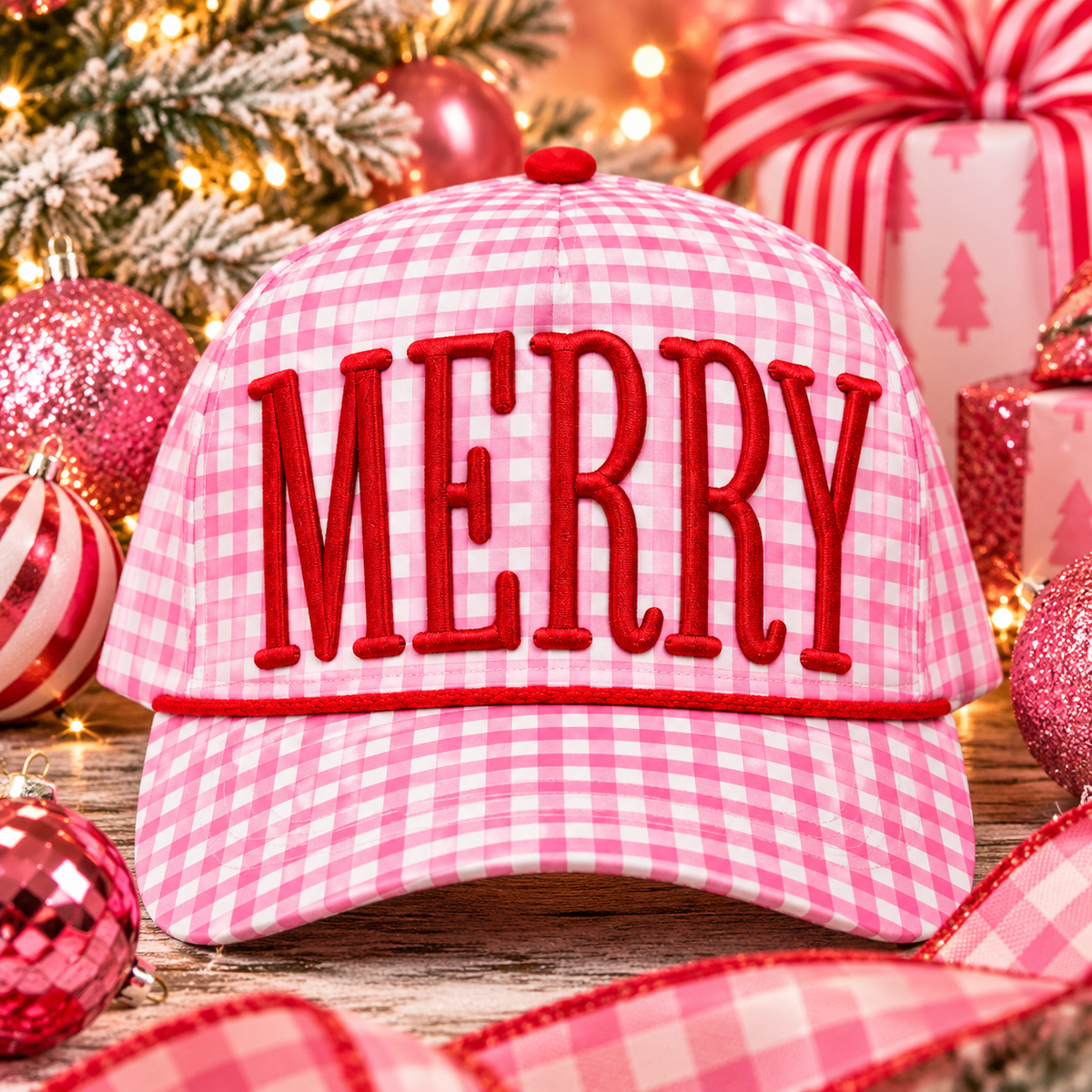 Merry Gingham Hat