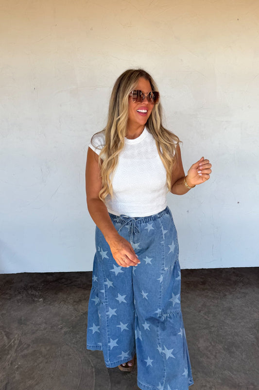 PREORDER- OH MY STARS ECHO BOHO PANTS