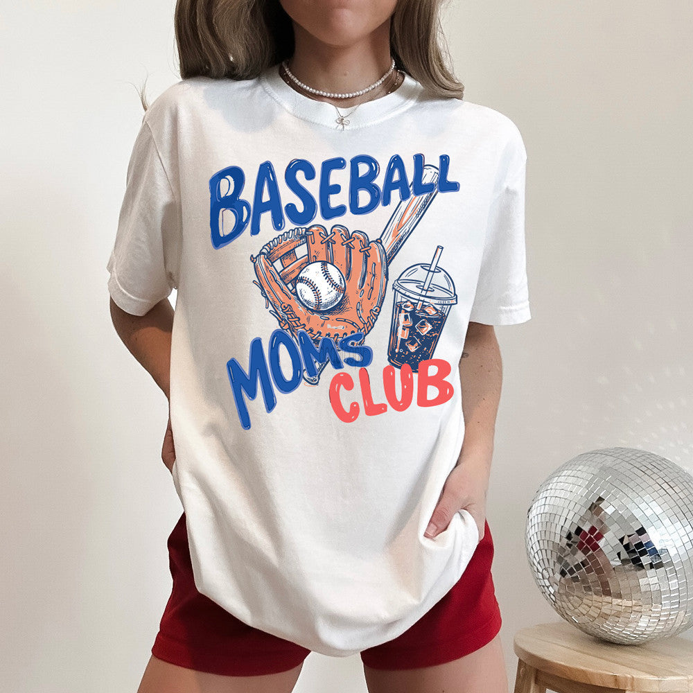 Baseball Moms Club Tee