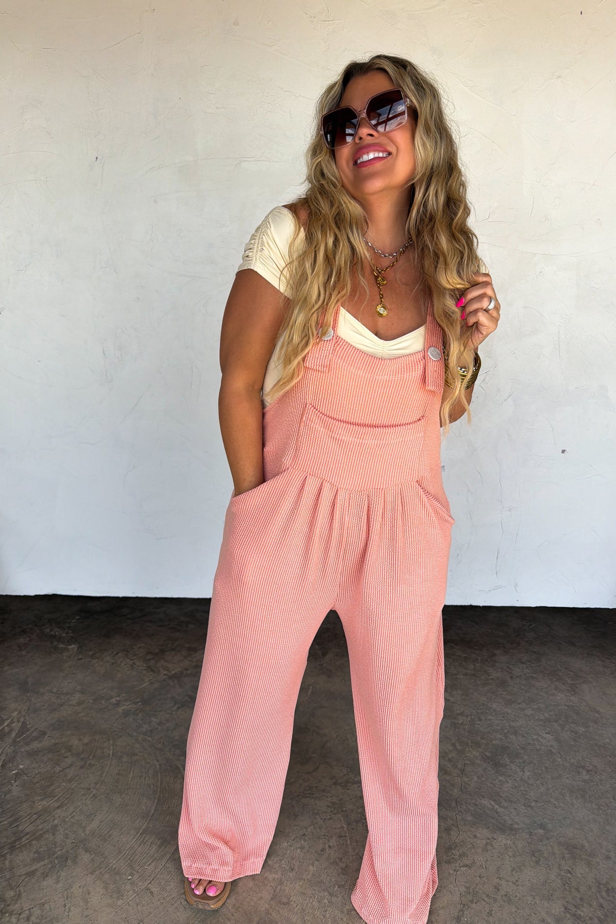 LIMITED PREORDER- SPRING KARLI BOHO OVERALLS