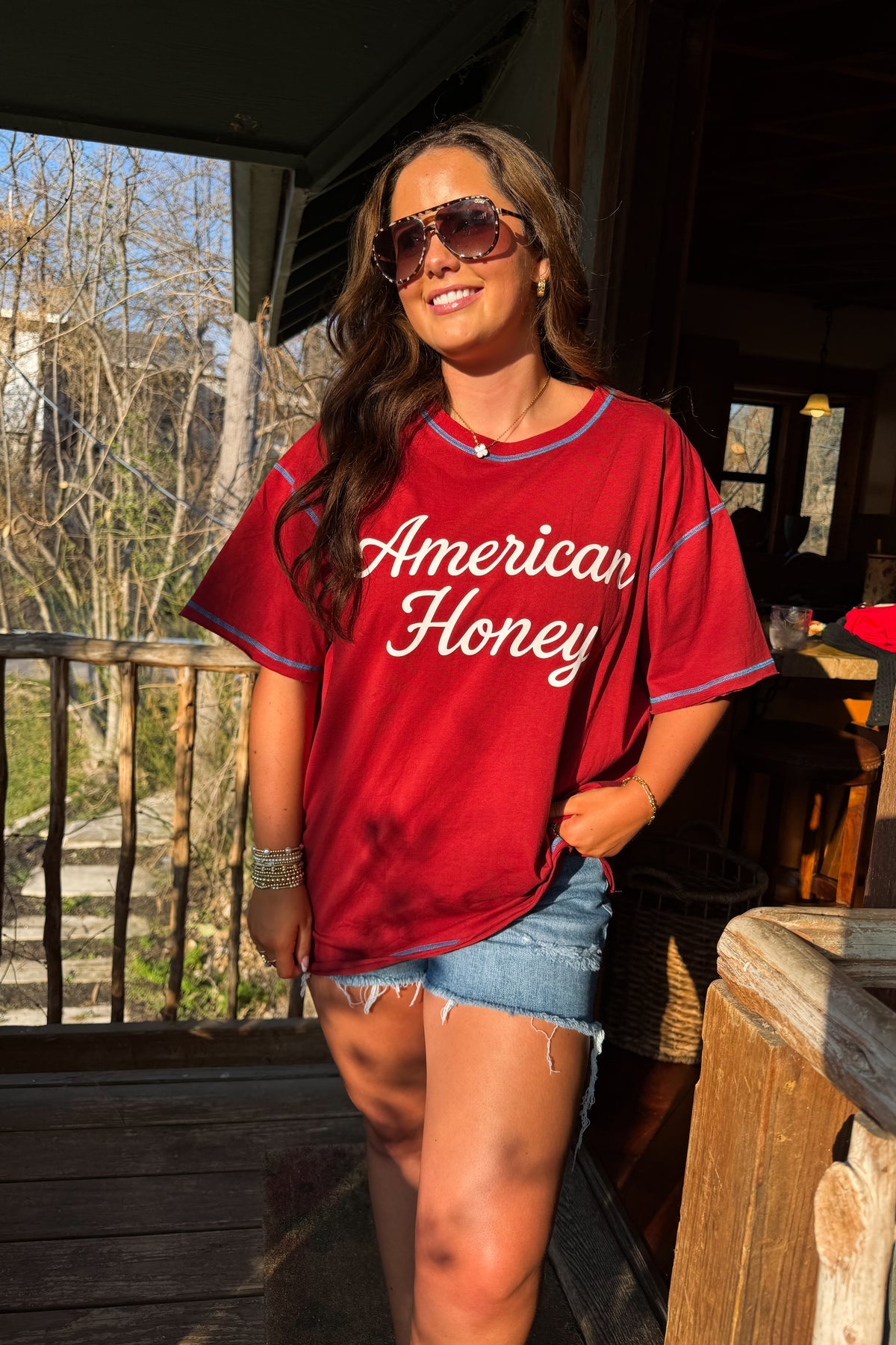 PREORDER- ALL AMERICAN OVERSIZED TEE