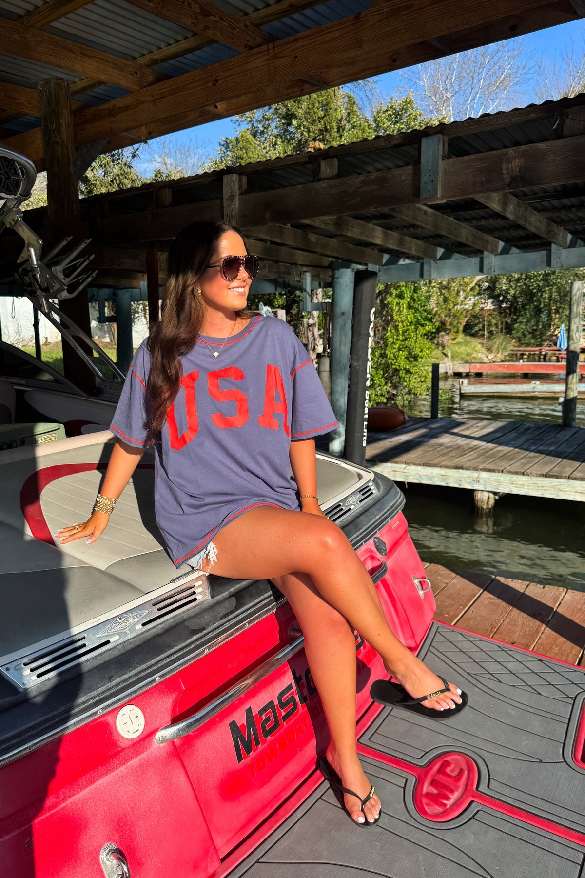 PREORDER- ALL AMERICAN OVERSIZED TEE