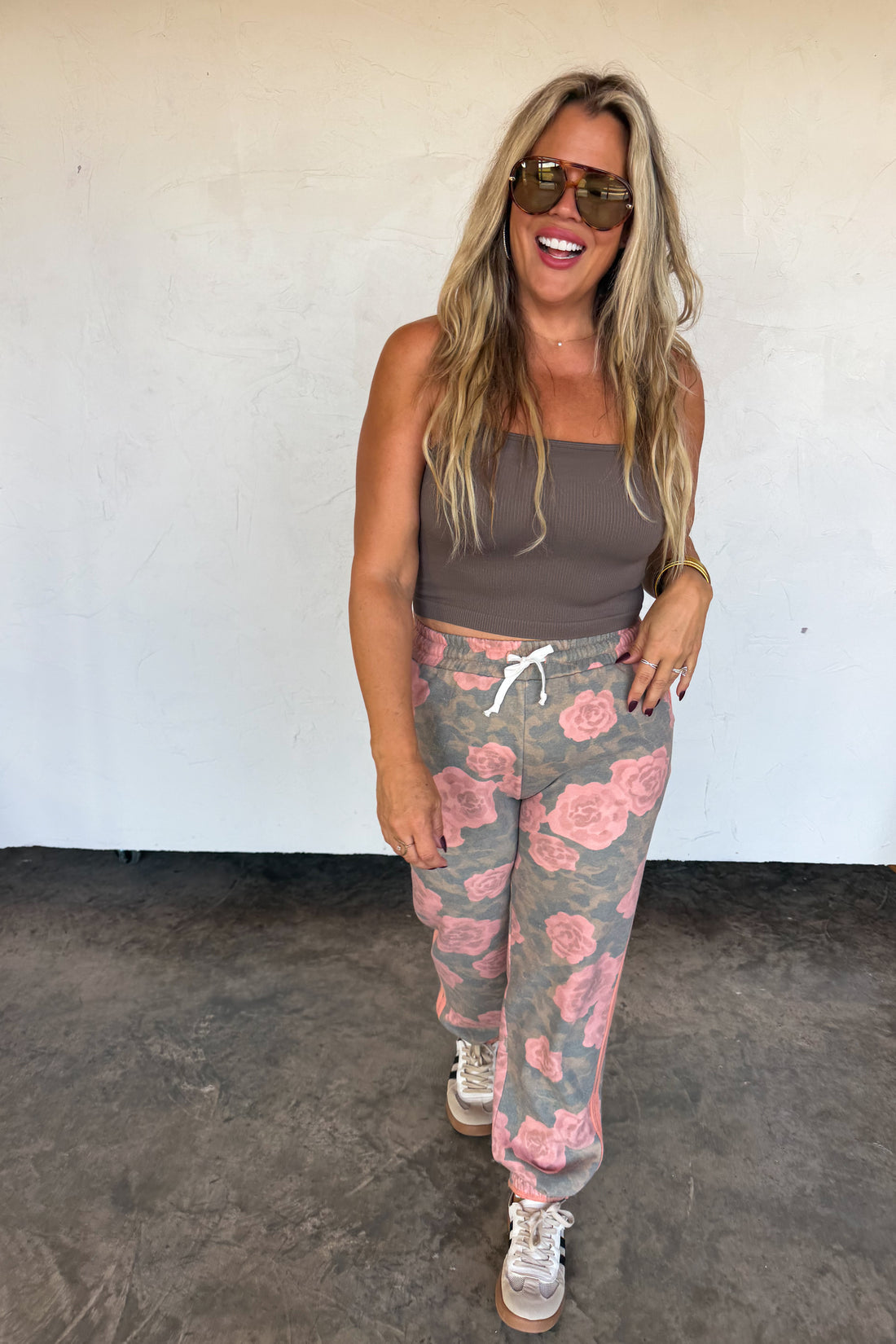 PREORDER- VINTAGE ROSE JOGGERS