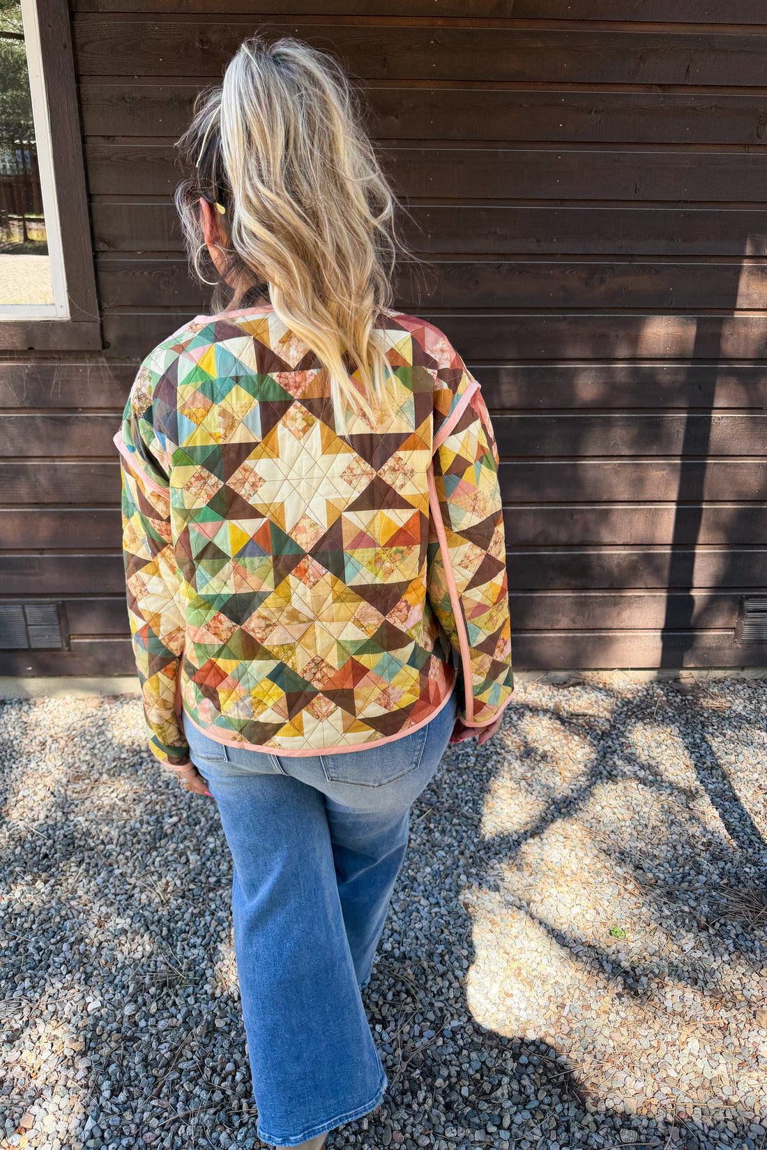 PREORDER- PATCHWORK QUILTED JACKET