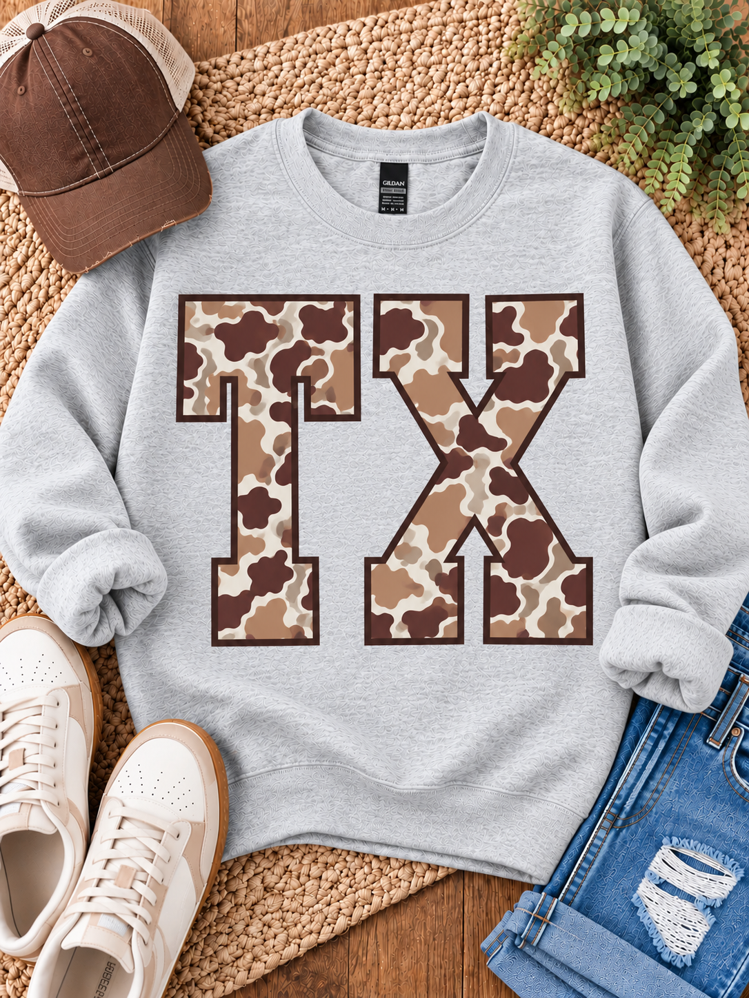 Custom State Camo Sweatshirt